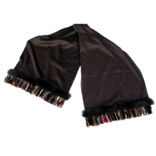 杭州圣玛特羊绒制品有限公司-毛皮披肩围巾
